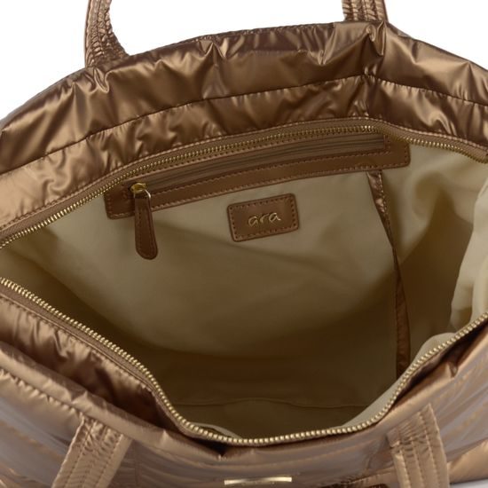 Ara prošívaná shopper kabelka Nina Bisquit 16-21912-63