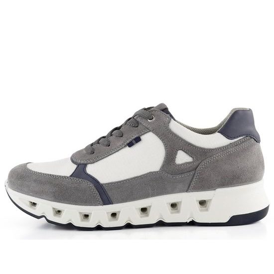 Ara širší pánské tenisky Molveno Grey/Offwhite/Blue 11-30101-22