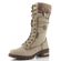 Mustang šněrovací polokozačky offwhite 15M0082003