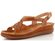 Pikolinos sandály s proplétanými pásky Cadaques brandy W8K-1839