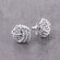 Náušnice rokajl puzeta strieborné