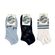 Nízké ponožky 3 páry v balení 36122 modrá mix