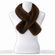 Loevenich šál z umělé kožešiny chocolate 676053-870