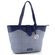 Remonte shopper kabelka Pazifik/Weiss Q0759-14