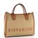 Hispanitas shopper kabelka Natural/Cuoio BV253833