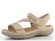 Rieker sandály s gumičkami Ginger/Cliff-Weiss 64870-62