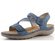 Rieker modré sandály s gumičkami 64870-14