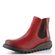 Fly London chelsea kotník red SALV195FLY