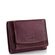 Malá kožená peněženka s kapsičkou na mince Plum W-2031/D