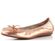 Wonders baleríny s mašličkou metalické Rame A-61112