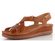 Pikolinos sandále s kríženými pásikmi Cadaques Brandy W8K-0741