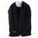 Fraas elegantní kašminkový šál s kamínky černý 623546-998
