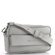 Elega malá crosbody kabelka šedá/stříbrné kování 69714