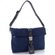 Hispanitas kabelka z recyklované kůže navy blue BI264948