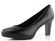 Tamaris kožené hladké lodičky Black 1-22410-20