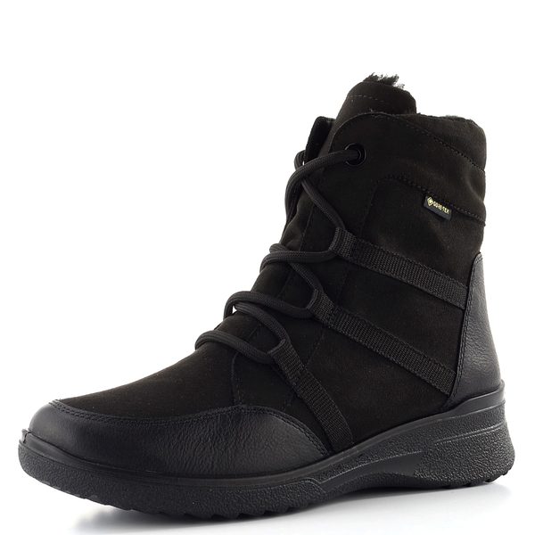 Ara široký textilní kotník s Gore-Tex München schwarz 12-58504-21
