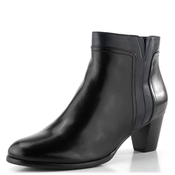 Regarde kotník na podpatku Sonia-152 black/navy