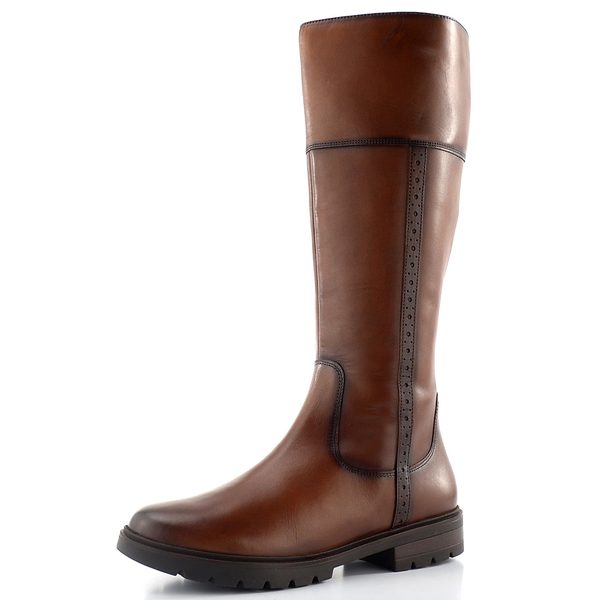 Ara kožené kozačky Cambridge cognac 12-11274-03