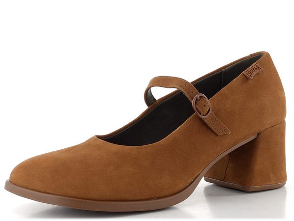 Camper lodičky s nártovým páskem Kora brown K201799-008