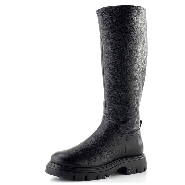 Wonders kozačky na robustní podešvi negro A-4304