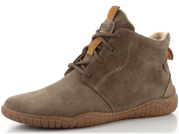 Josef Seibel semišový šněrovací kotník se zipem Wynona taupe 70705VL931