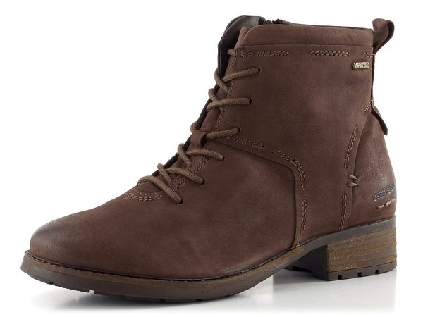 Josef Seibel šněrovací kotník hnědý 75352VL904