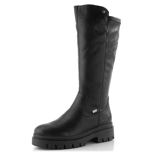 Rieker černé kozačky s membránou Z9490-00