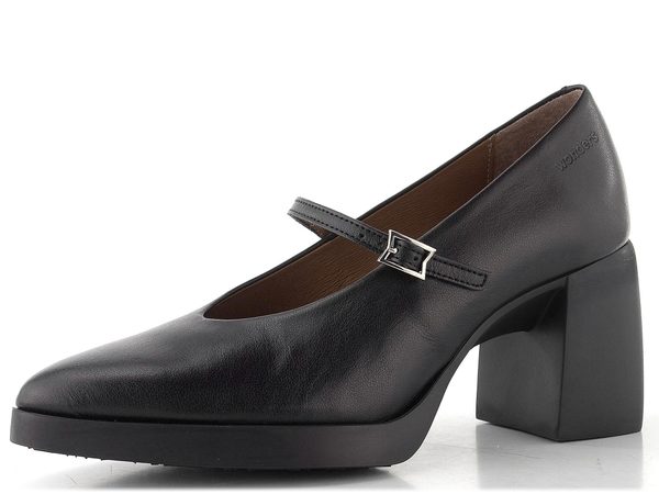 Wonders lodičky s nártovým páskem negro L-1603
