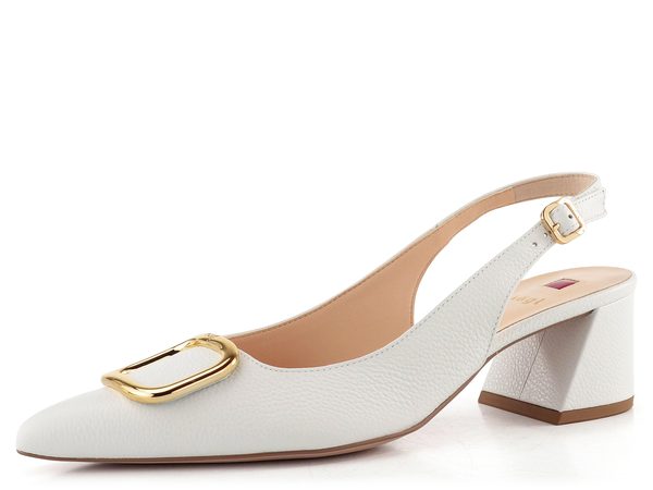 Högl lodičky s volnou patou creme 1-104623-1200