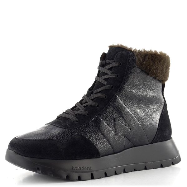 Wonders šněrovací kotník negro/yukon A-2497-Y