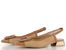 Hispanitas lodičky s volnou patou Dali Cuoio/Natural RHV254046
