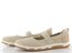 Mustang sportovnější baleríny s páskem sand 26M0582003