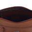 Dámská kožená crossbody kabelka cognac 2525-B-025