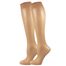 Jemné parfémované podkolenky s elastanem beige 17 DEN 2 páry/balení