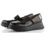 Wonders lakované slip-on polobotky na klínku Alga C-7311