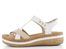 Rieker sandály na platformě Altrosa/Perle/Weiss V0919-80