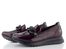 Rieker lakované mokasíny bordeaux/black 49051-35