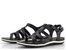 Geox dámske sandále Vega Black D72R6A00043C9999
