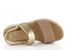 Ara sandále na platforme s klinom Madeira Sand/Platin 12-21401-11