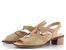 Ara dámské sandály na podpatku Lugano béžové 12-35730-05