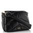Ara prošívaná kabelka se dvěma popruhy Nele silky schwarz 16-22106-60