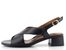 Ara dámské široké sandály na podpatku Graz schwarz 12-51802-01