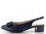 Caprice lodičky s volnou patou Navy Comb 9-29502-42