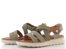 Tamaris sandály olive 1-28726-46