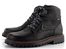 Josef Seibel pánska šnurovacia členková obuv Chance Schwarz-kombi 21951PL86