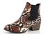 Tamaris westernové členkové topánky hadinkové hnedé kombinované 1-25974-33