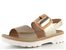 Ara dámské sandály Capri Sand/Platin 12-39104-08