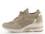Mustang tenisky na klínu beige 1303-305-004