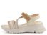 Hispanitas sandále na platforme Jamaica Desert/Nata CHV243459
