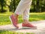 Looke perforované šněrovací polobotky Madie coral L0674_25